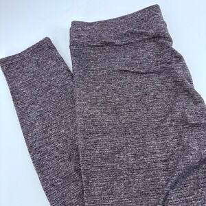 Lauren Conrad Womens M Heathered
Gray Stretch Leggings‎ Soft Knit Pants